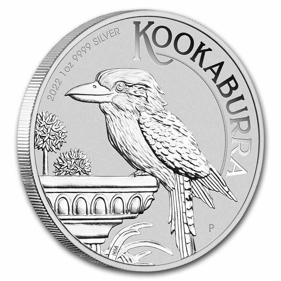 1oz 2022 Kookaburra Silver Bullion Coin - Brand New in Capsule - The Perth Mint